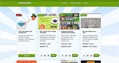 Desktop Screenshot of anyluckyday.com
